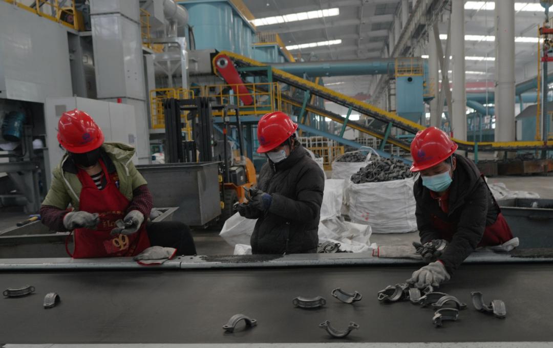 岚县经开区鼎元管业年产5万吨铸件项目正式投产，赋能水暖管道产业链升级